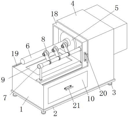 一種具有廢料回收功能的紙管加工用嘿嘿视频在线观看的製作方法
